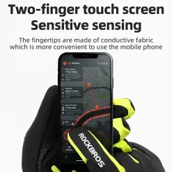 Winter Induction Heated Gloves Warm Windproof