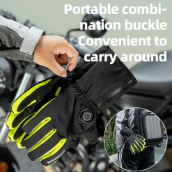 Winter Induction Heated Gloves Warm Windproof