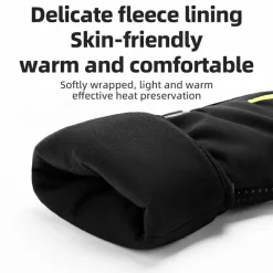 Winter Induction Heated Gloves Warm Windproof
