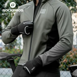 Winter Riding Gloves Water Repellent Full-Palm Silicone