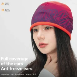 Winter Warm Wool Skull Cap Cycling Breathable for Biking Motorcycling Running