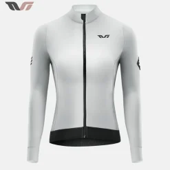 Women's Fleece Cycling Jersey Lightweight for 41–68 °F
