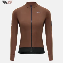 Women's Fleece Cycling Jersey Lightweight for 41–68 °F