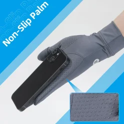 Women’s Sunscreen Gloves Anti-Skid Ice Silk Gloves