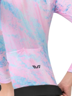 Women's TVI Long-Sleeve Cycling Jersey Sakura Mirage
